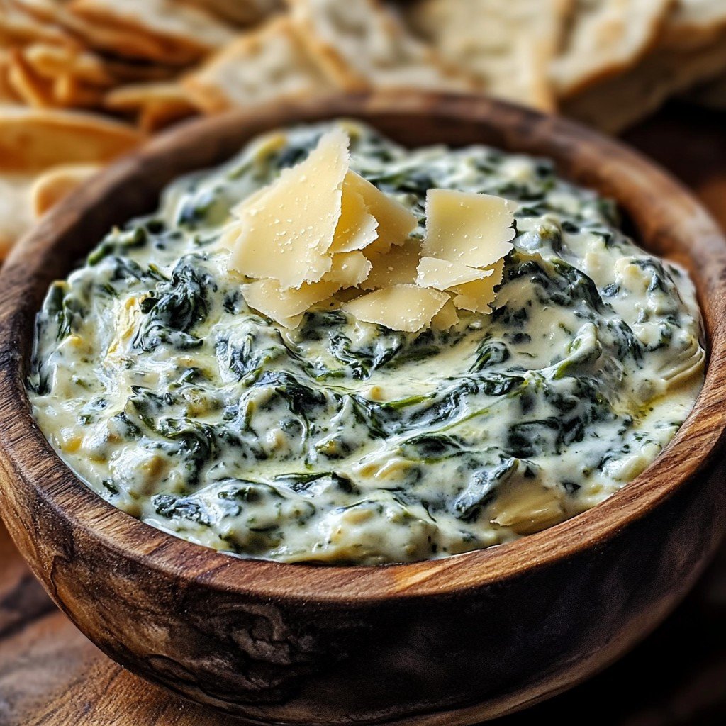 Creamy Irresistible Spinach Dip – Perfect 15-Minute Party Appetizer