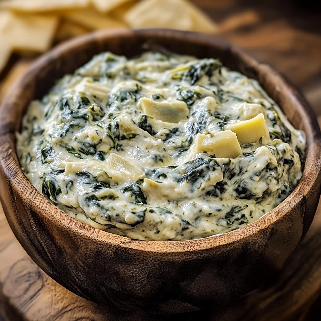 Creamy Irresistible Spinach Dip – Perfect 15-Minute Party Appetizer