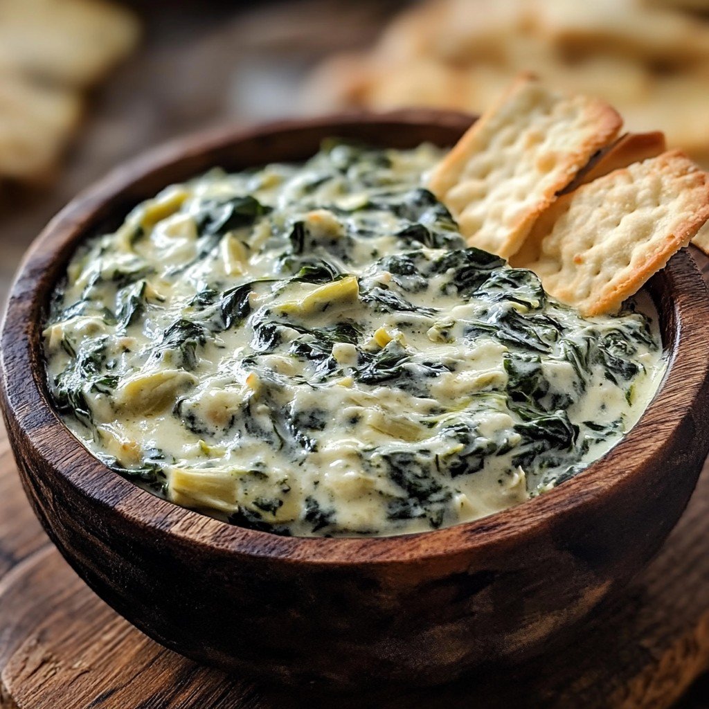Creamy Irresistible Spinach Dip – Perfect 15-Minute Party Appetizer