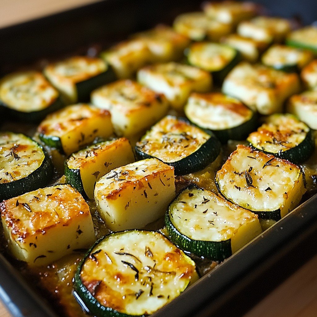 Easy Zucchini & Halloumi Bake: Bold Flavors for Cozy Nights