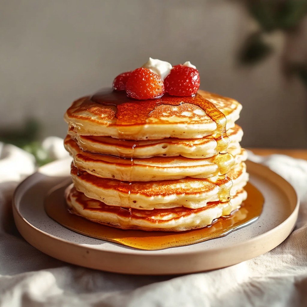 Fluffiest 3-Step Pancakes for a Cozy Morning