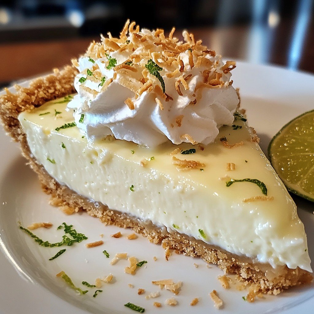 Irresistible Coconut Lime Cream Pie Recipe for Sweet Escape