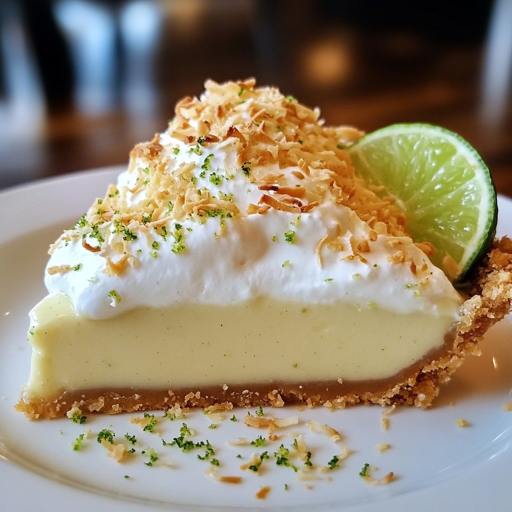 Irresistible Coconut Lime Cream Pie Recipe for Sweet Escape