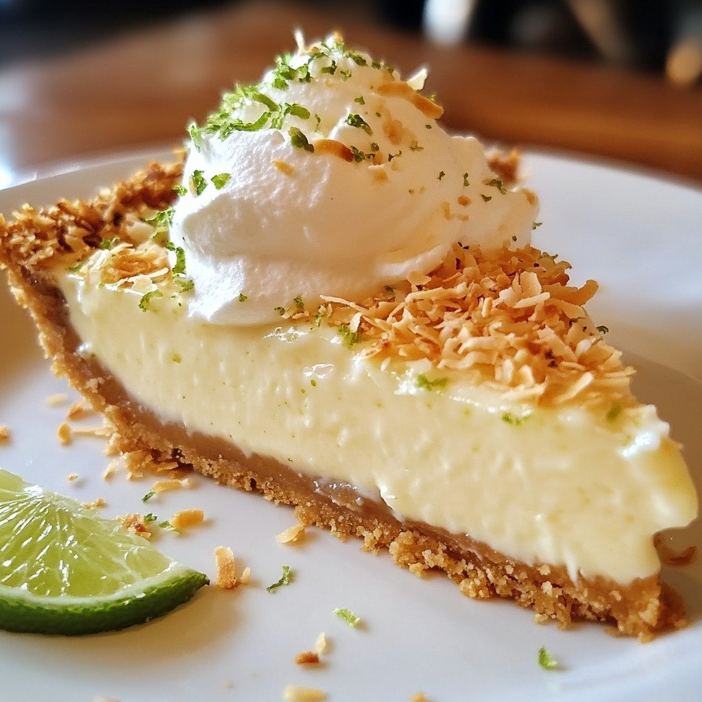 Irresistible Coconut Lime Cream Pie Recipe for Sweet Escape