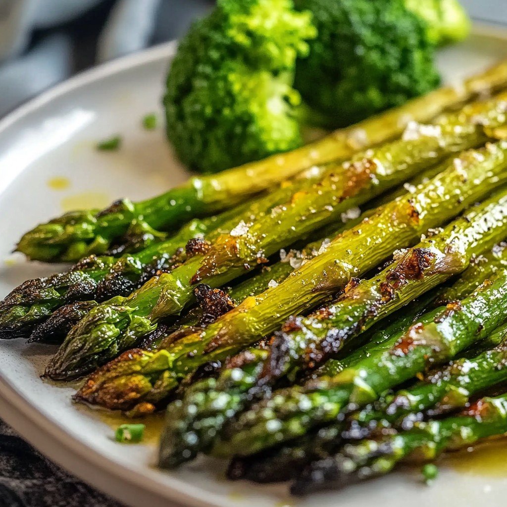 Paleo Roasted Asparagus and Broccoli