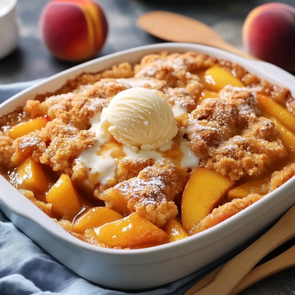 Peach Cobbler with Canned Peaches: A Cozy Classic for Every Season