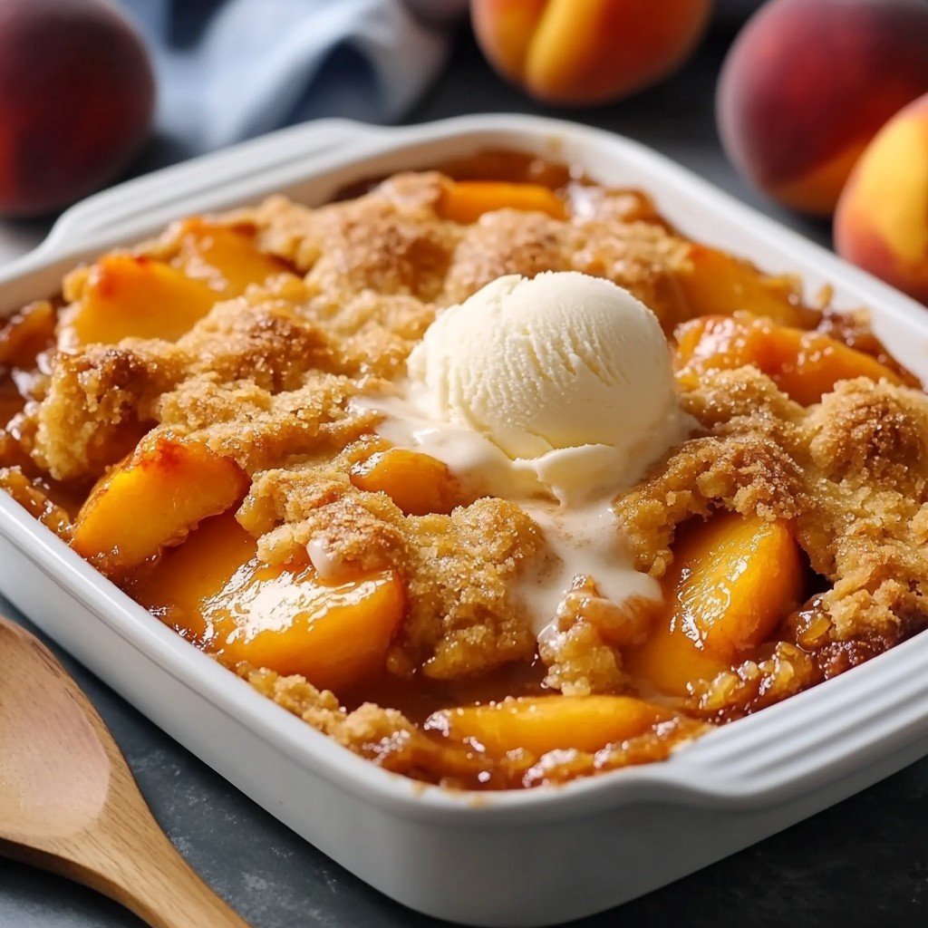 Peach Cobbler with Canned Peaches: A Cozy Classic for Every Season