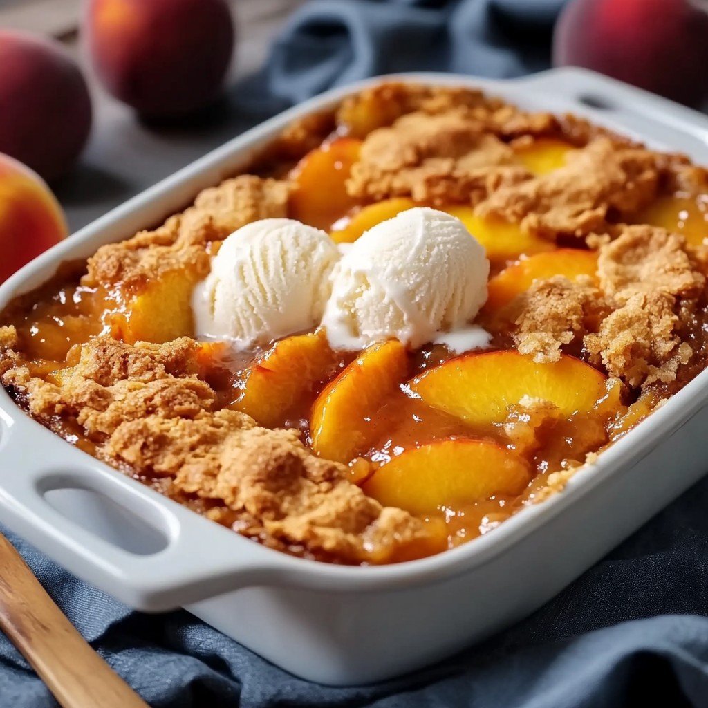 Peach Cobbler with Canned Peaches: A Cozy Classic for Every Season