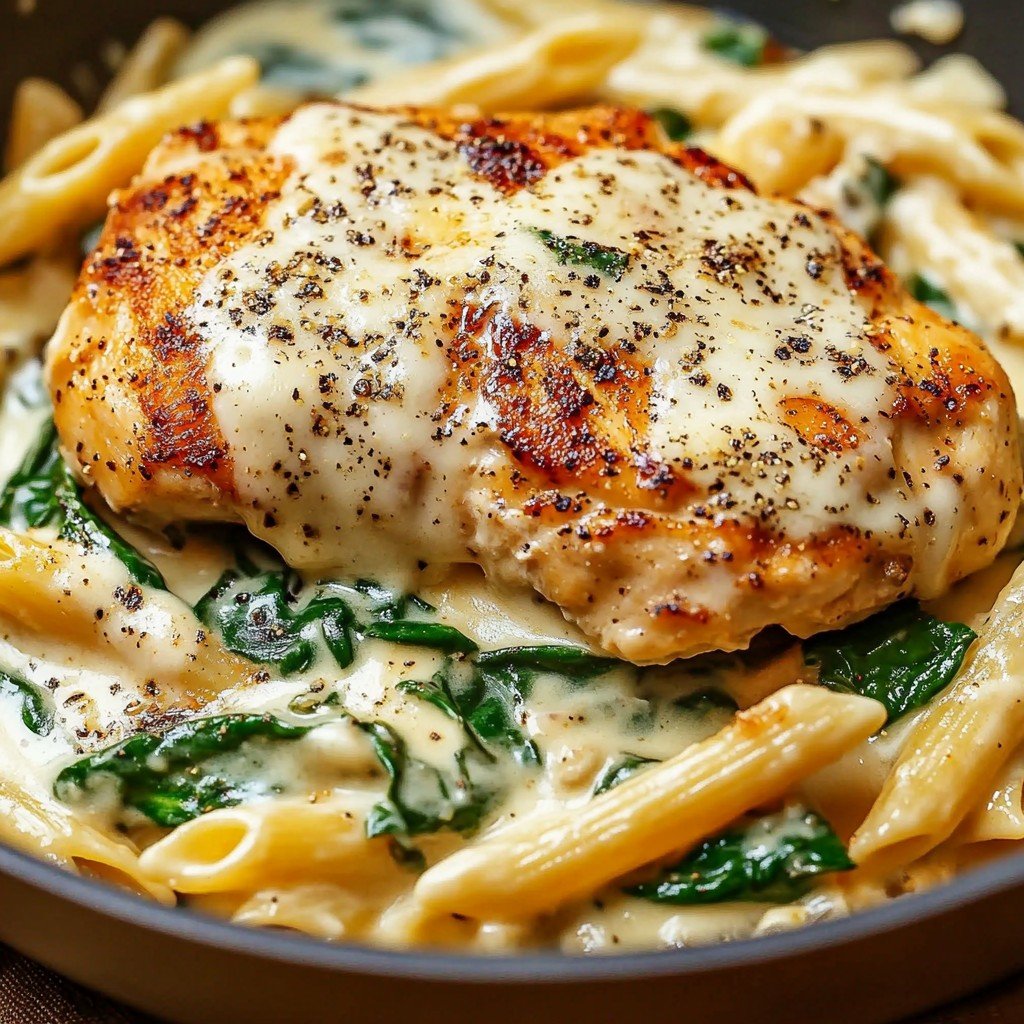 Simple Cottage Cheese Chicken Pasta