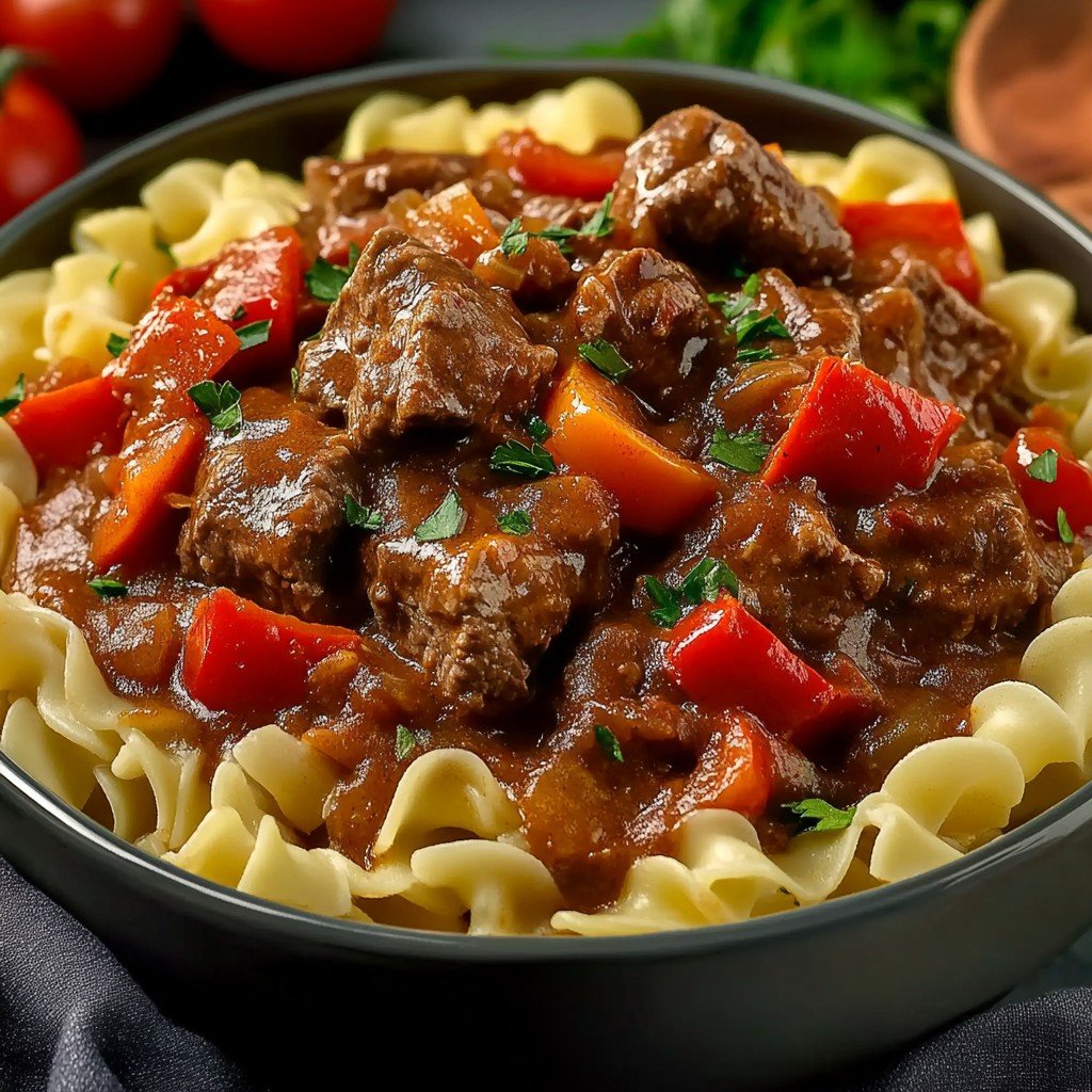 Slow Cooker Beef and Noodles: A Comforting Classic for Cozy Evenings