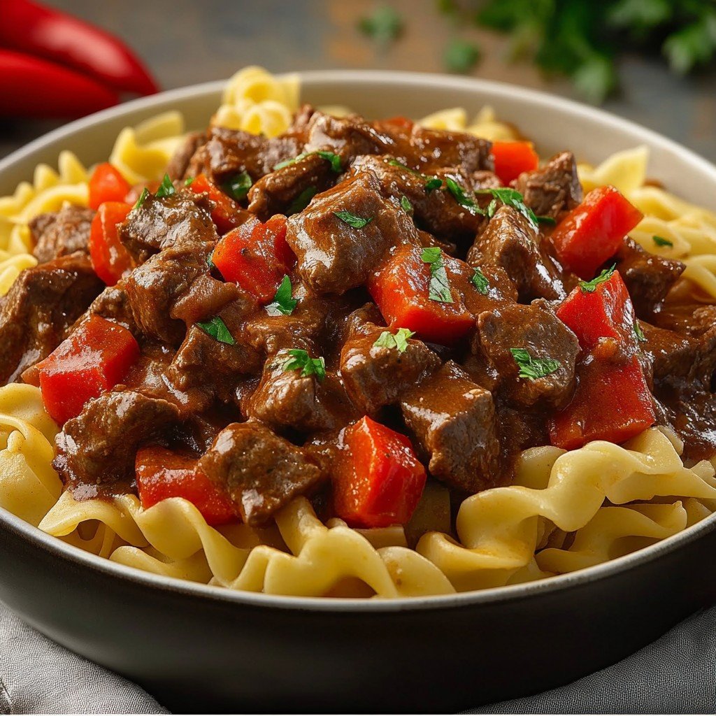 Slow Cooker Beef and Noodles: A Comforting Classic for Cozy Evenings