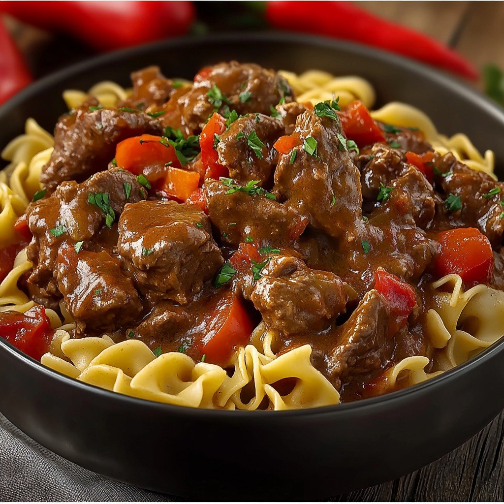 Slow Cooker Beef and Noodles: A Comforting Classic for Cozy Evenings