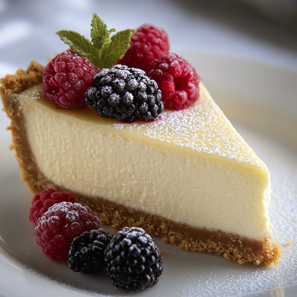 Sour Cream Cheesecake