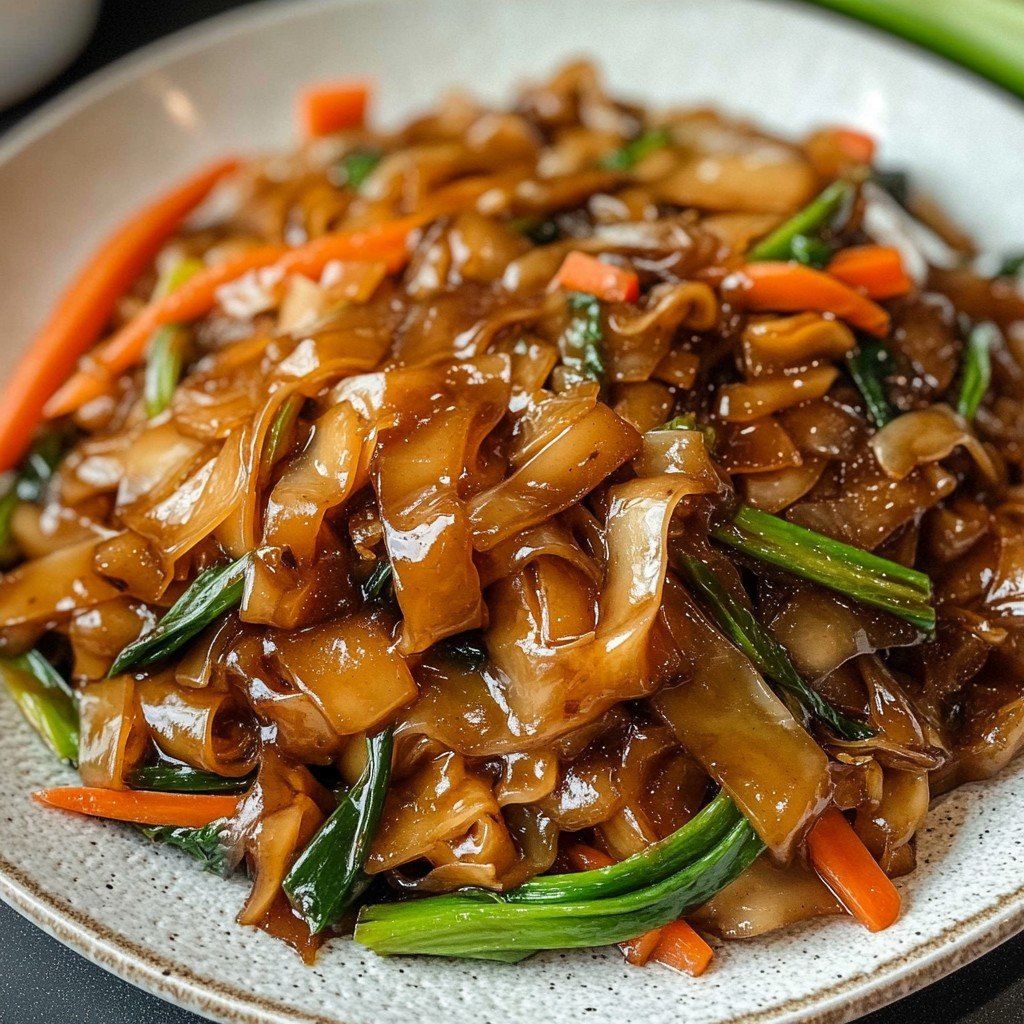 Stir-Fried Rice Noodles with Gravy (Hor Fun)
