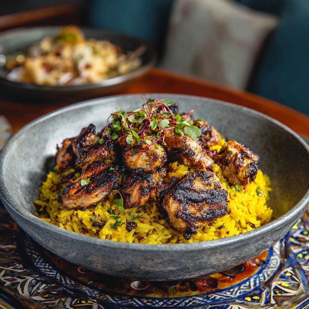 1-Pan Turmeric Chicken and Rice