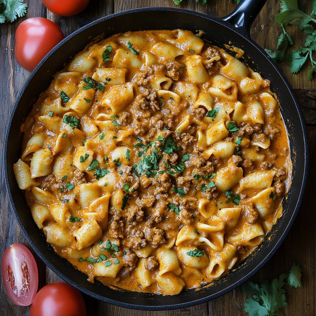 1-Pot Easy Taco Pasta