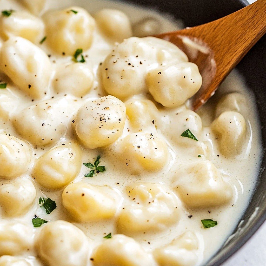 15-Minute Creamy Alfredo Gnocchi