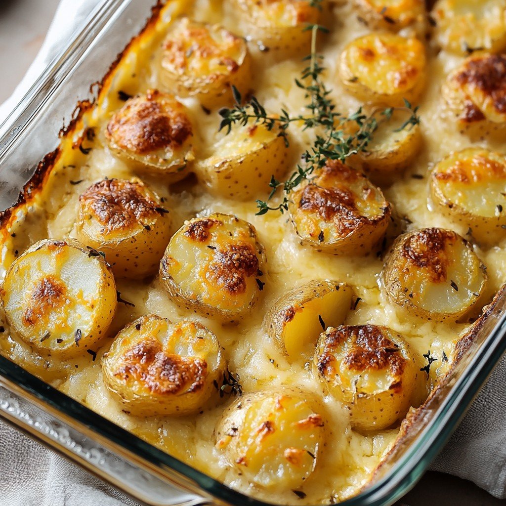 3-Ingredient Buttermilk Baked Potatoes