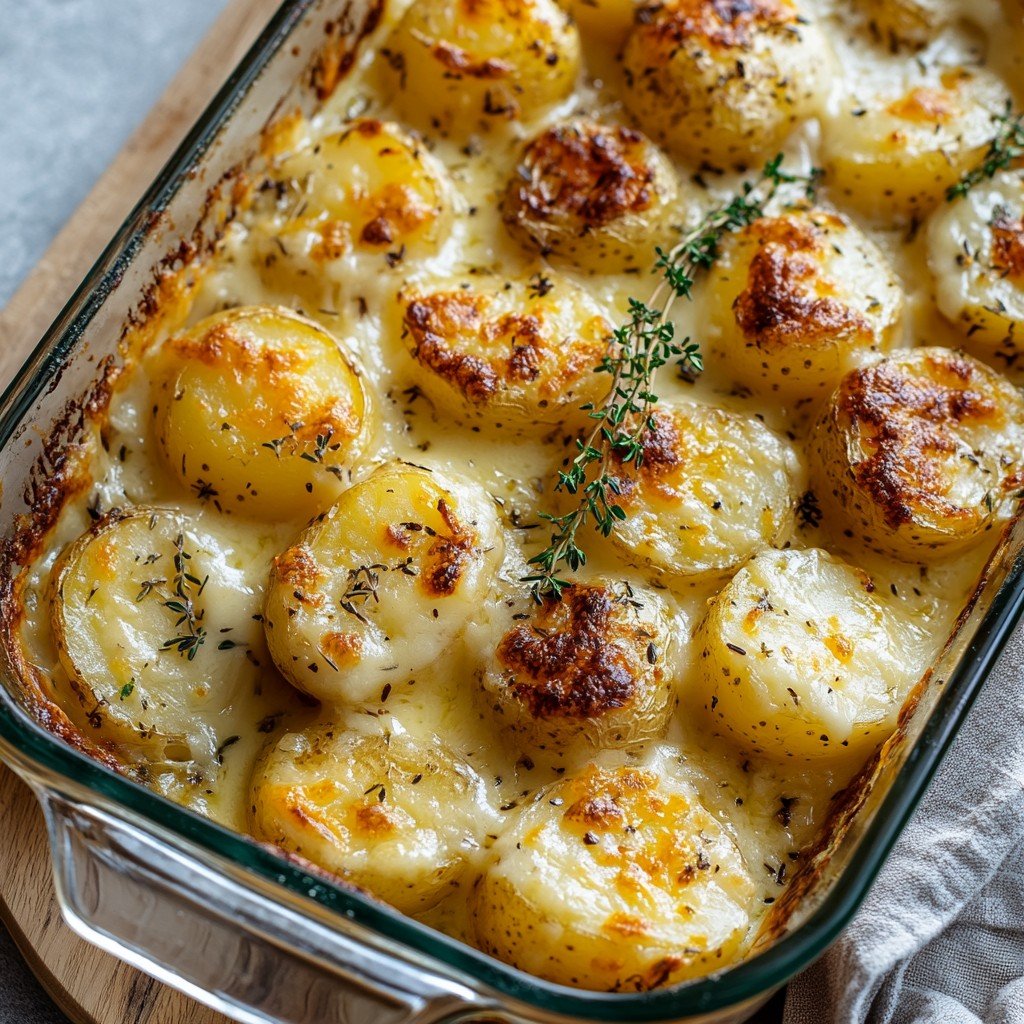3-Ingredient Buttermilk Baked Potatoes