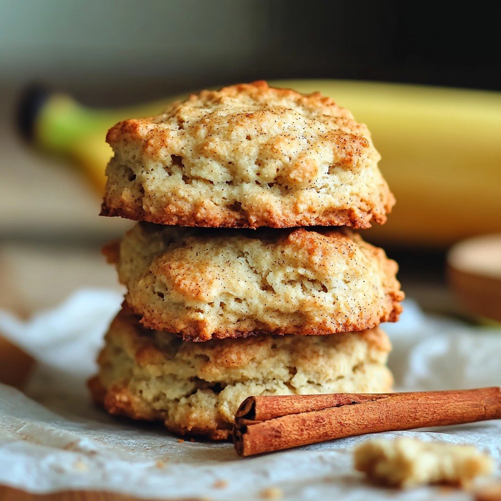 3-Ingredient Healthy Banana Cookies