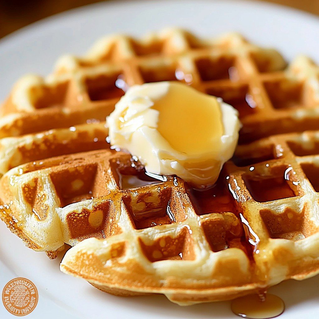 3-Ingredient High-Protein Keto Waffles