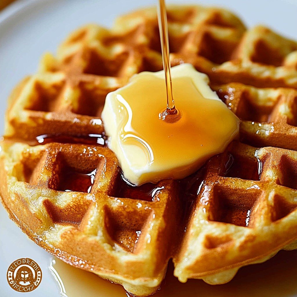 3-Ingredient High-Protein Keto Waffles