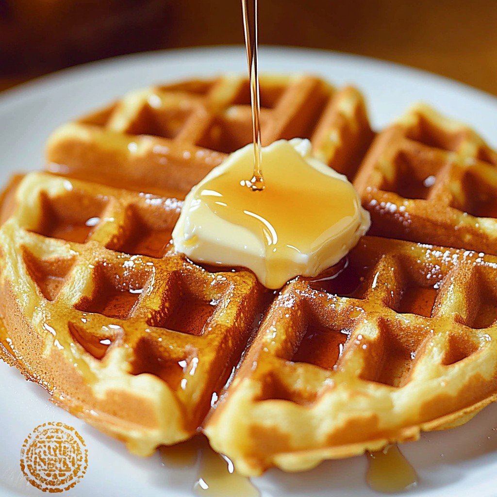 3-Ingredient High-Protein Keto Waffles