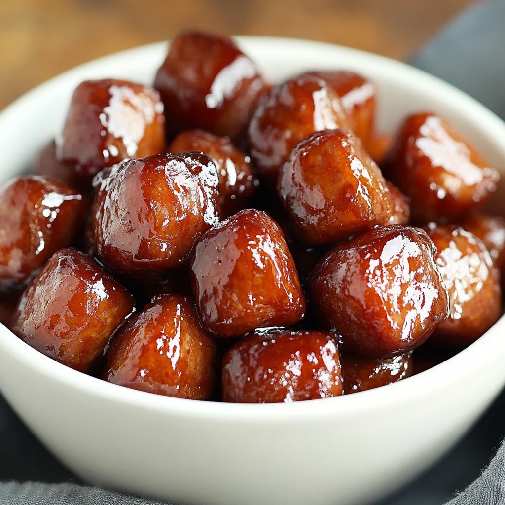 3-Ingredient Party Kielbasa Bites