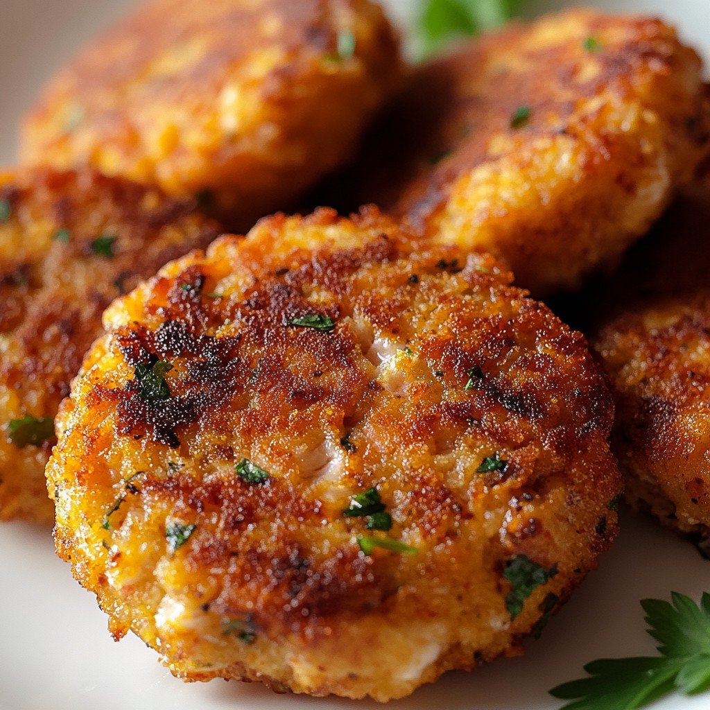 3 Ingredient Salmon Patties