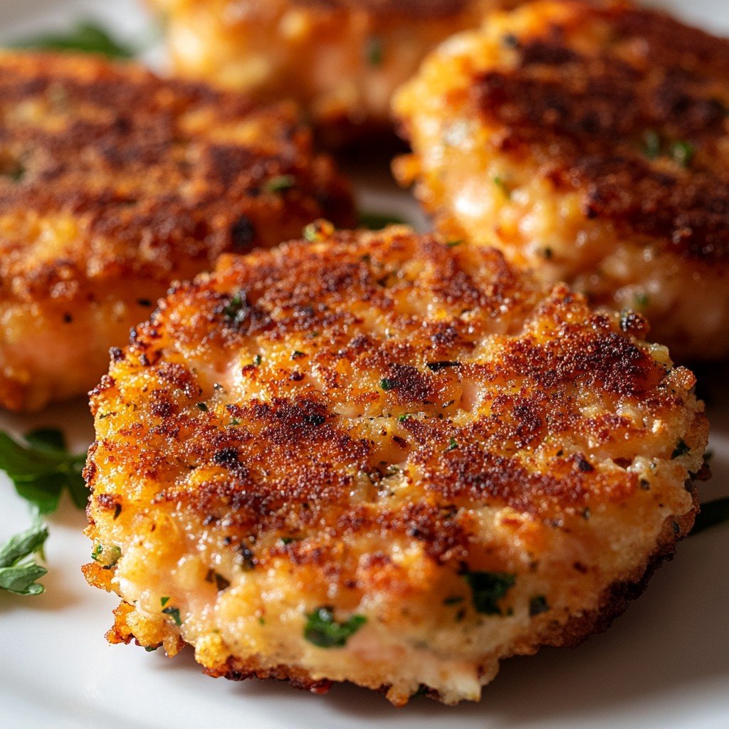 3 Ingredient Salmon Patties