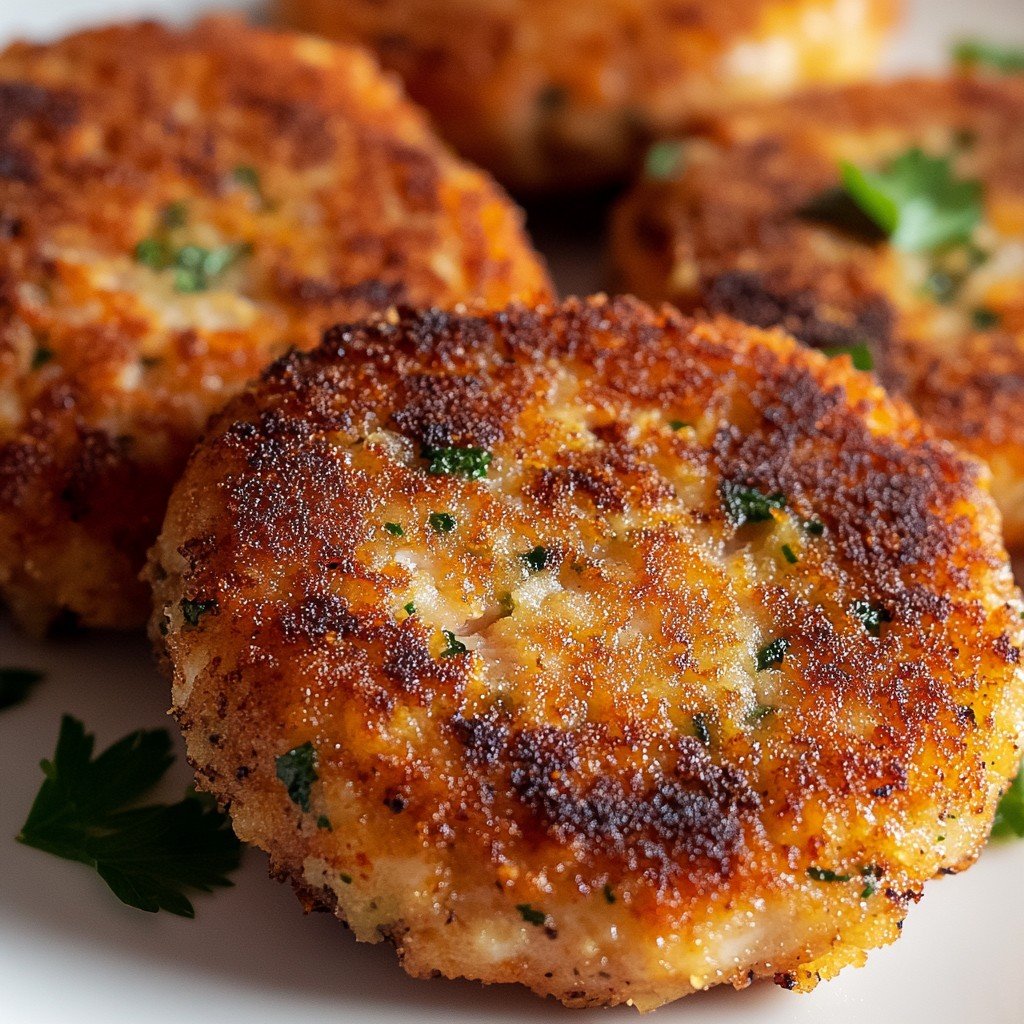 3 Ingredient Salmon Patties