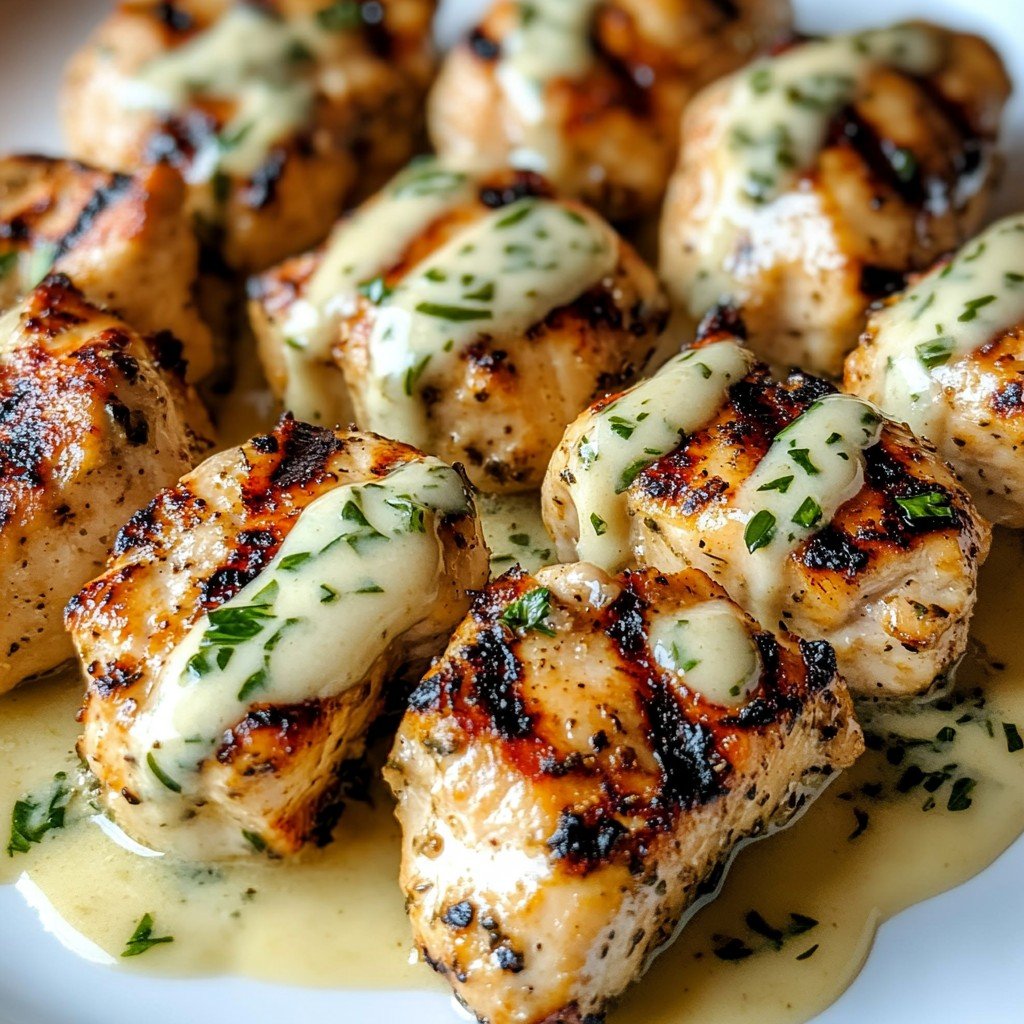 30-Minute Garlic Chicken Bites Dinner