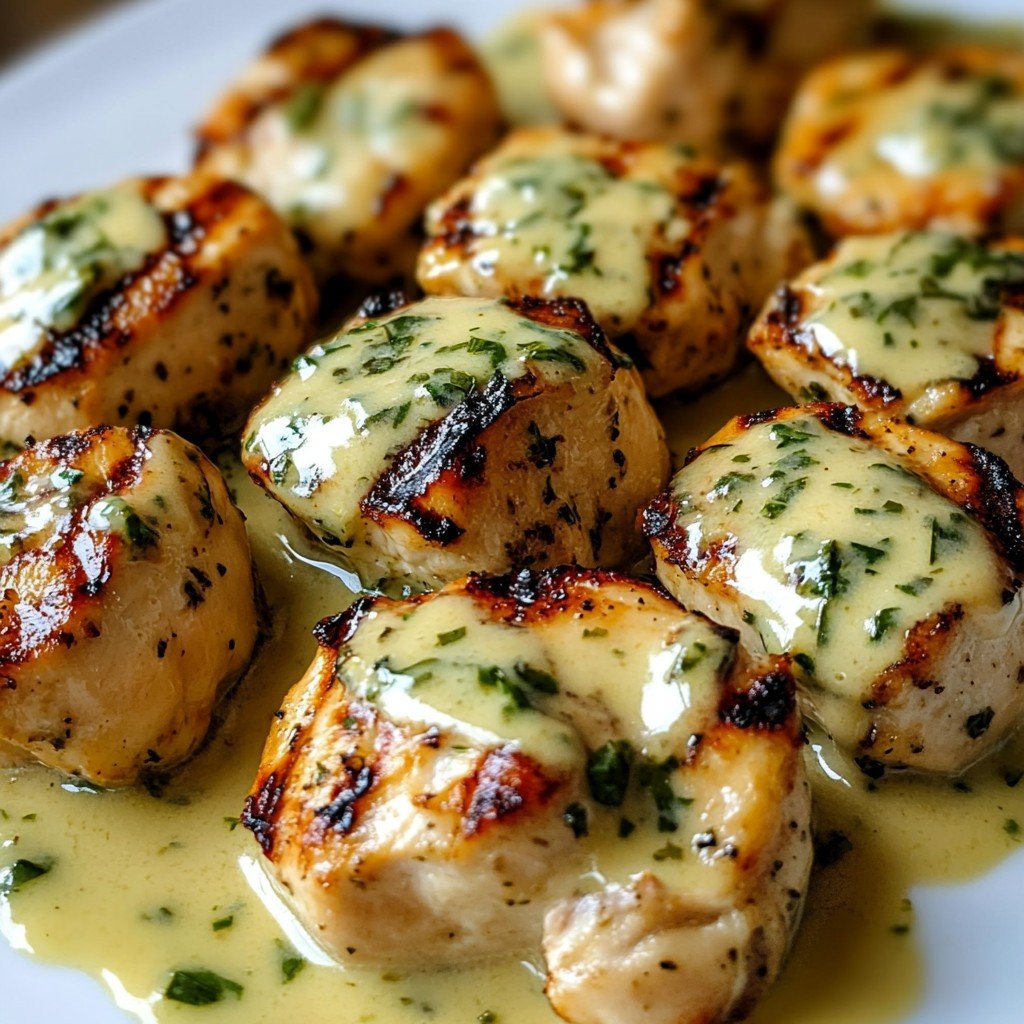 30-Minute Garlic Chicken Bites Dinner