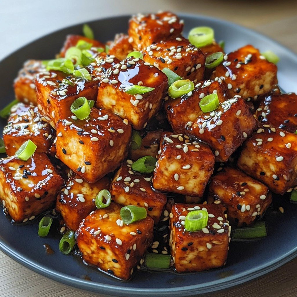 30-Minute Healthy Honey Garlic Tofu