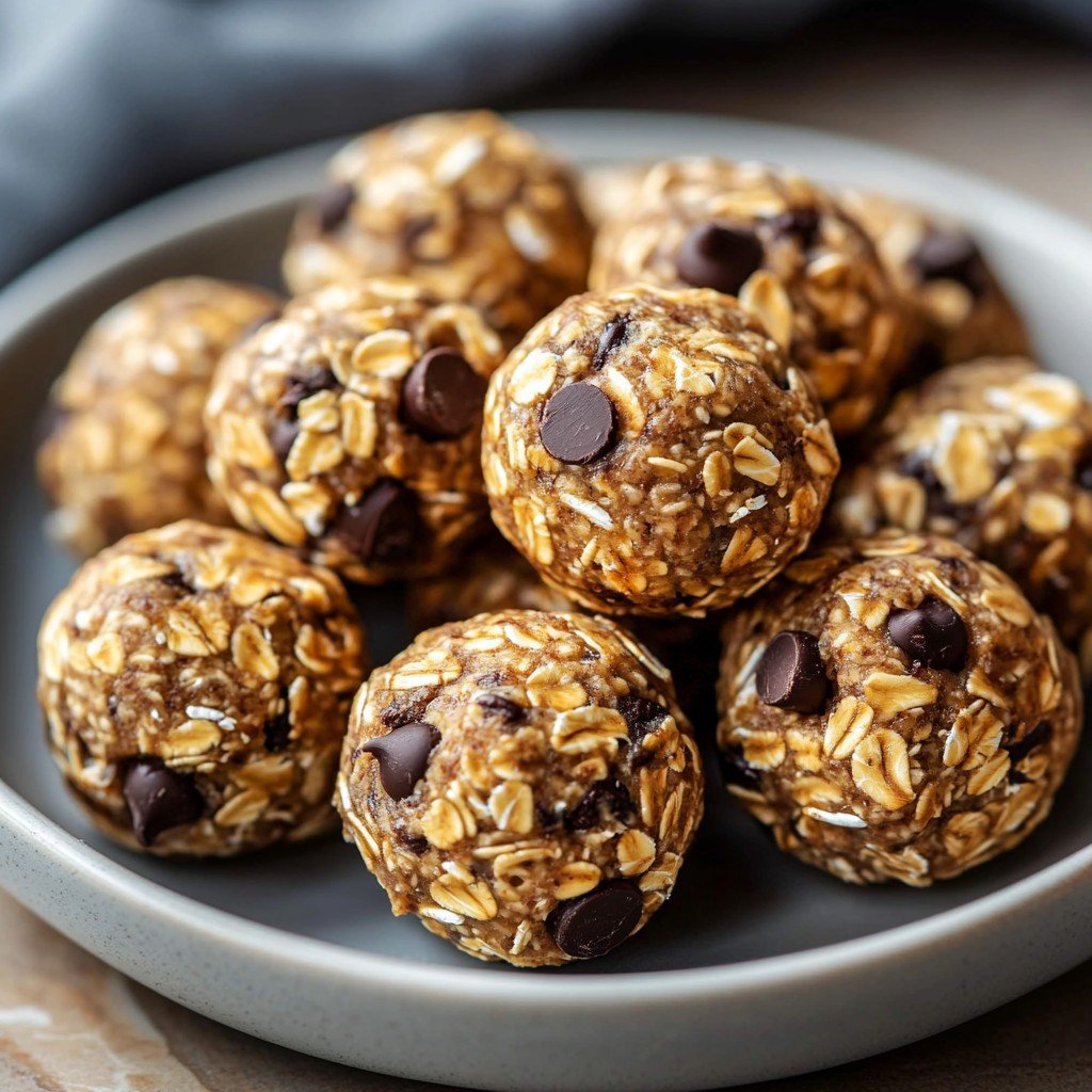 4-Ingredient Healthy Vanilla Protein Balls Summer Snacks