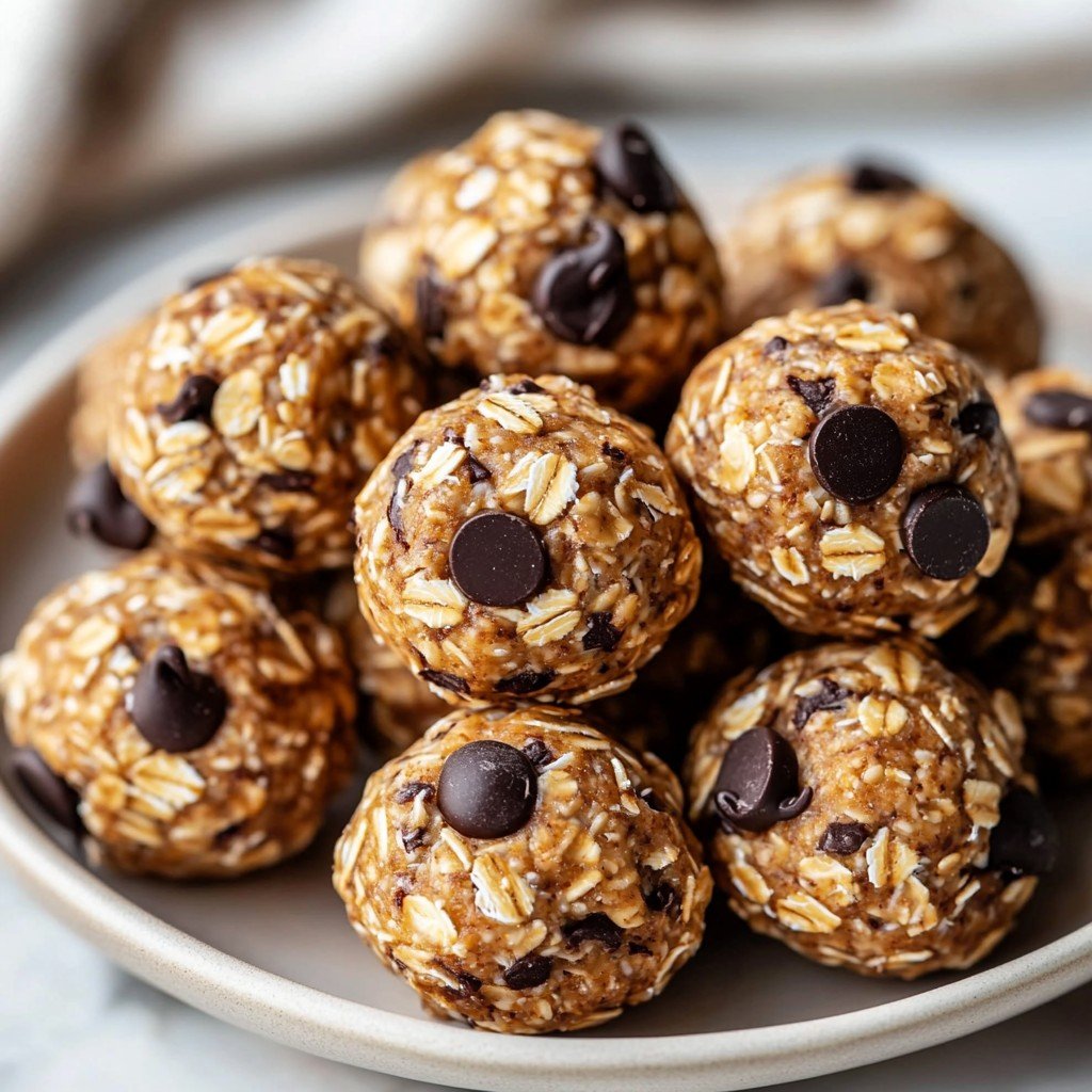 4-Ingredient Healthy Vanilla Protein Balls Summer Snacks