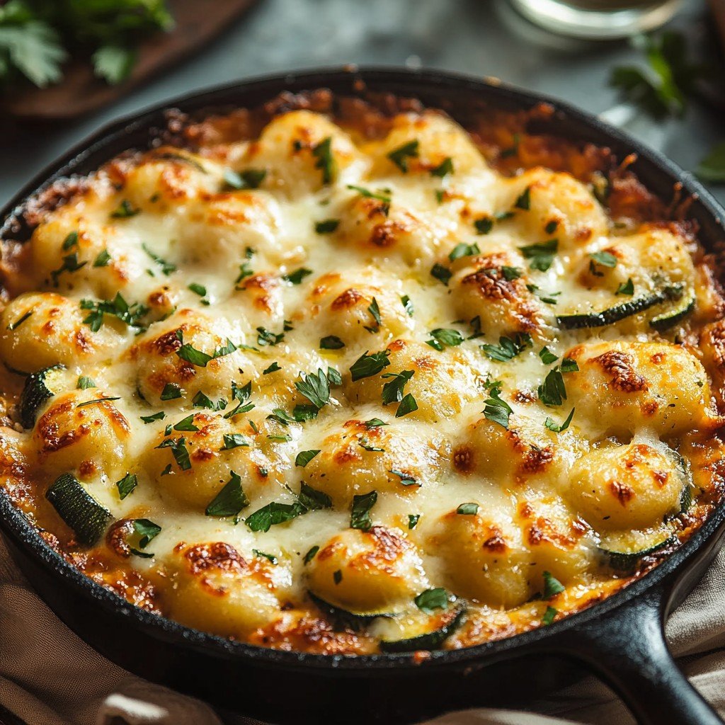 4-Ingredient Keto Zucchini Veggie Bake