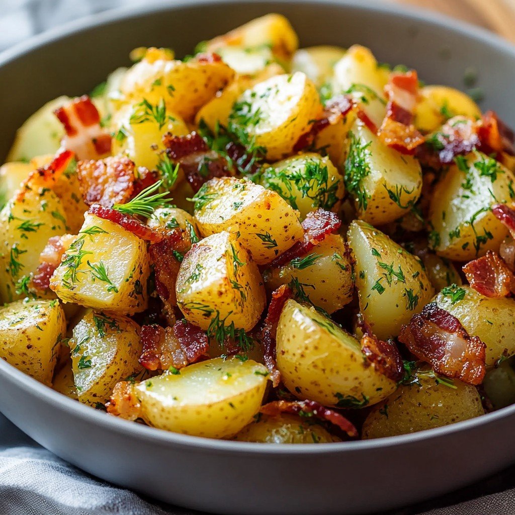 4-Ingredient Warm German Potato Salad