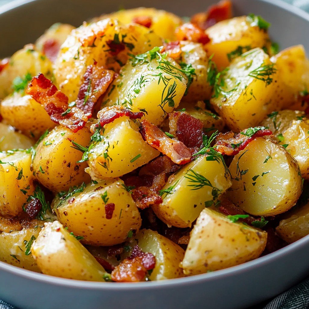 4-Ingredient Warm German Potato Salad