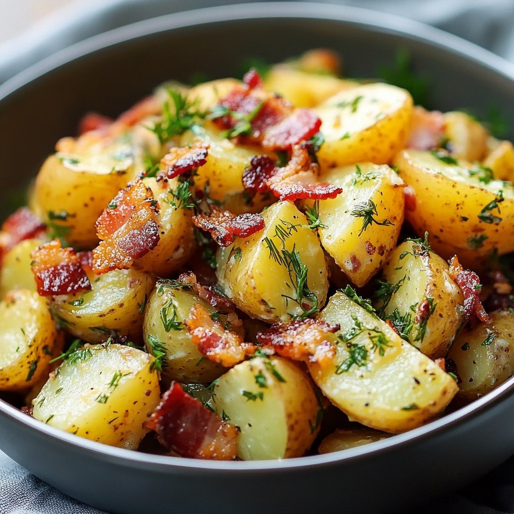 4-Ingredient Warm German Potato Salad