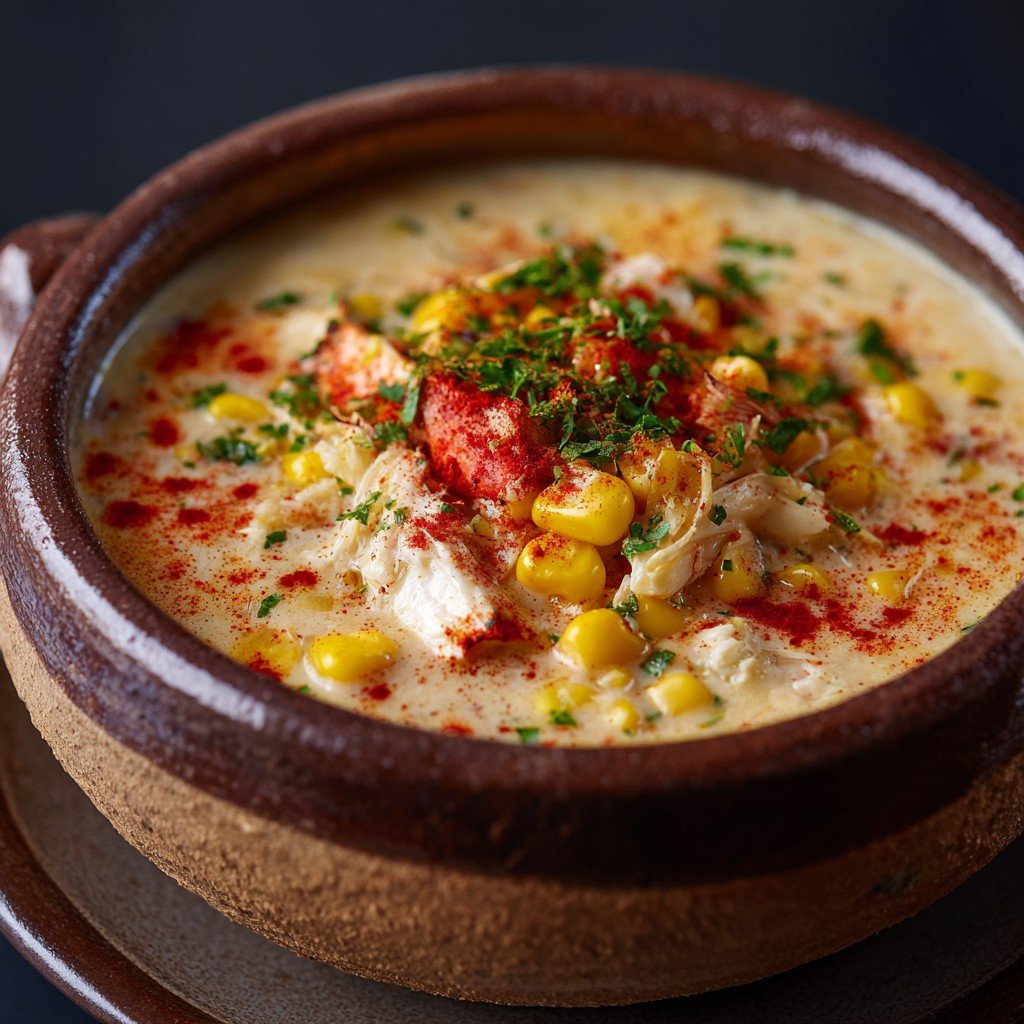 4-Step Creamy Cajun Crab & Corn Chowder