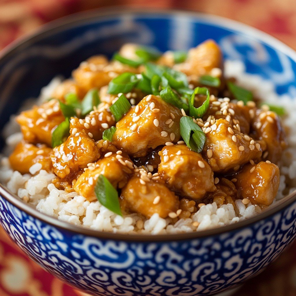 4-Step High-Protein Asian Chicken Fried Rice