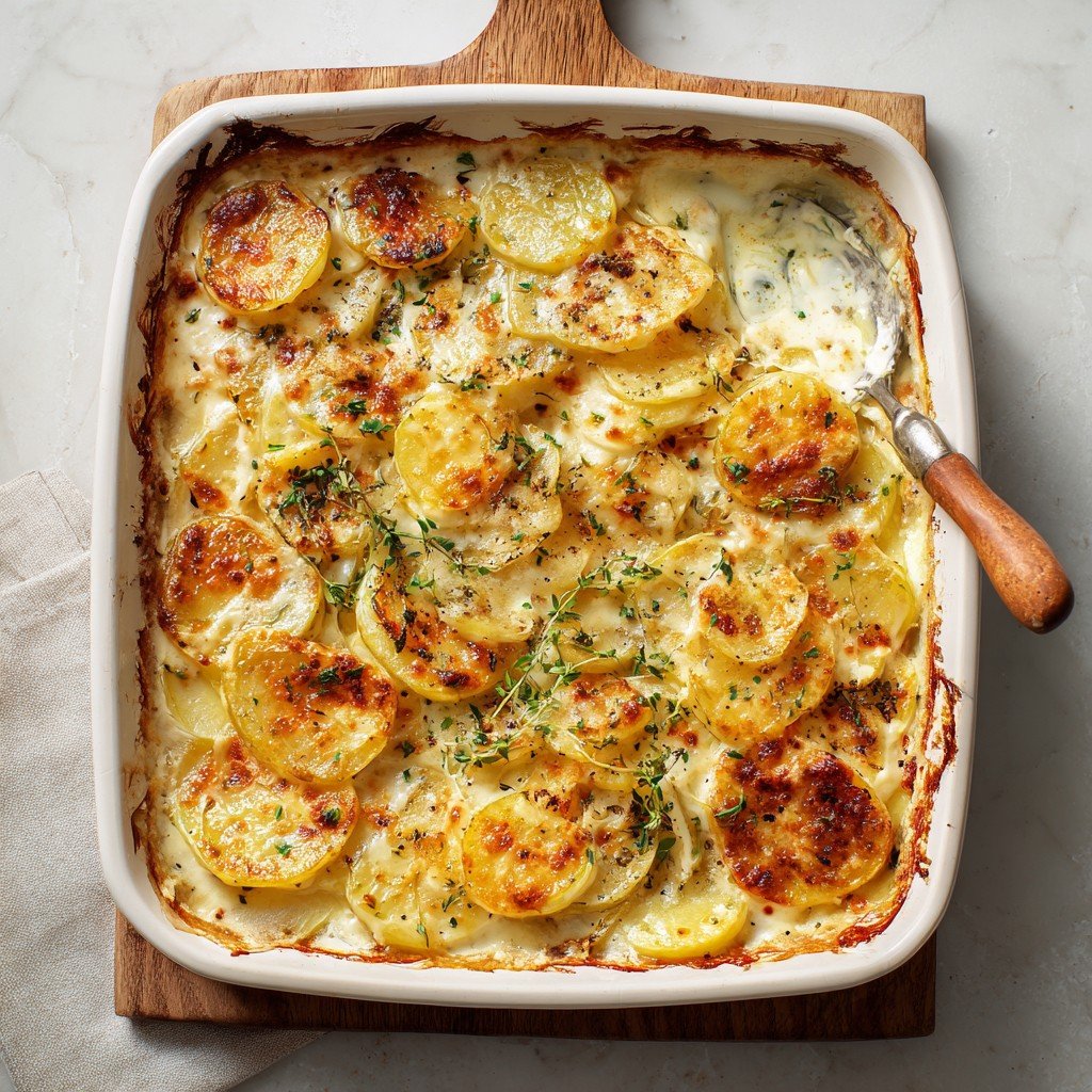 5-Cheese Creamy Au Gratin Potatoes
