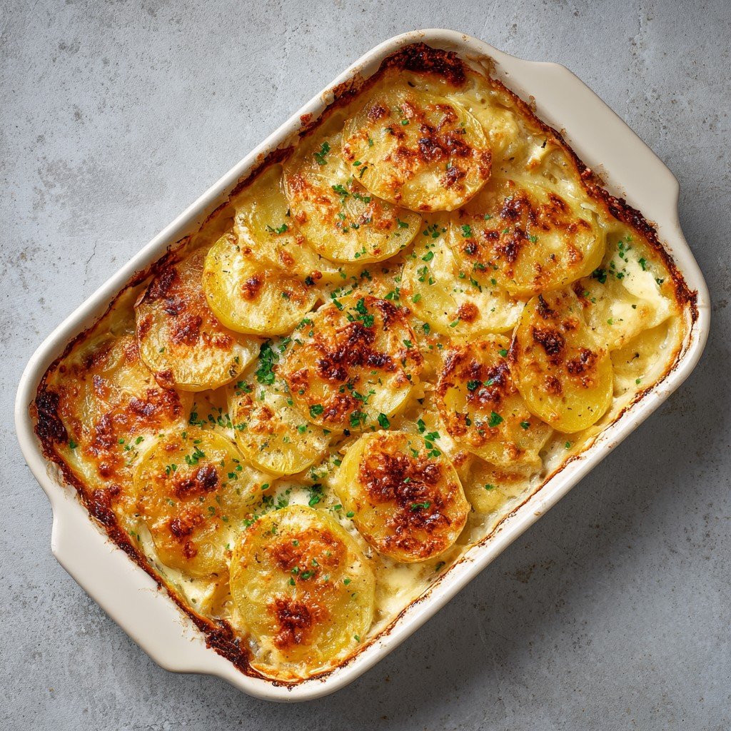5-Cheese Creamy Au Gratin Potatoes