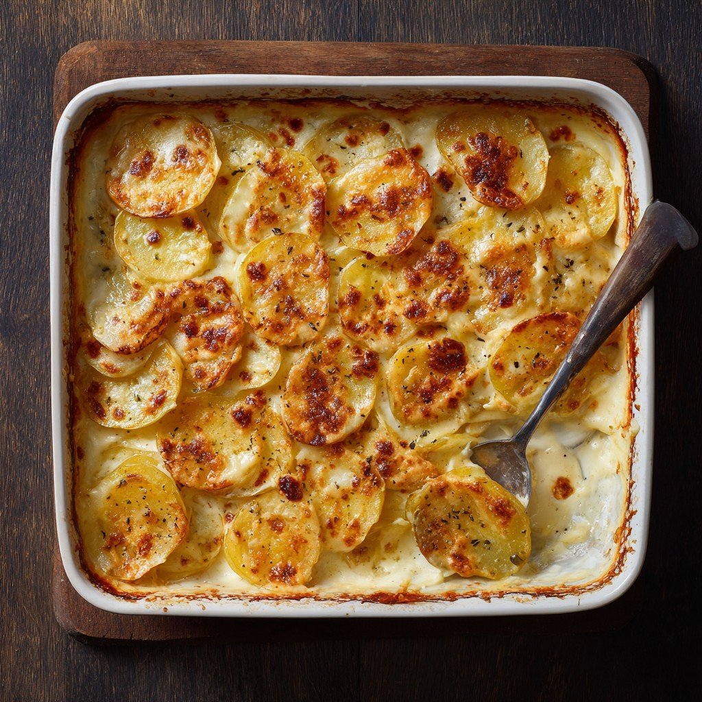 5-Cheese Creamy Au Gratin Potatoes