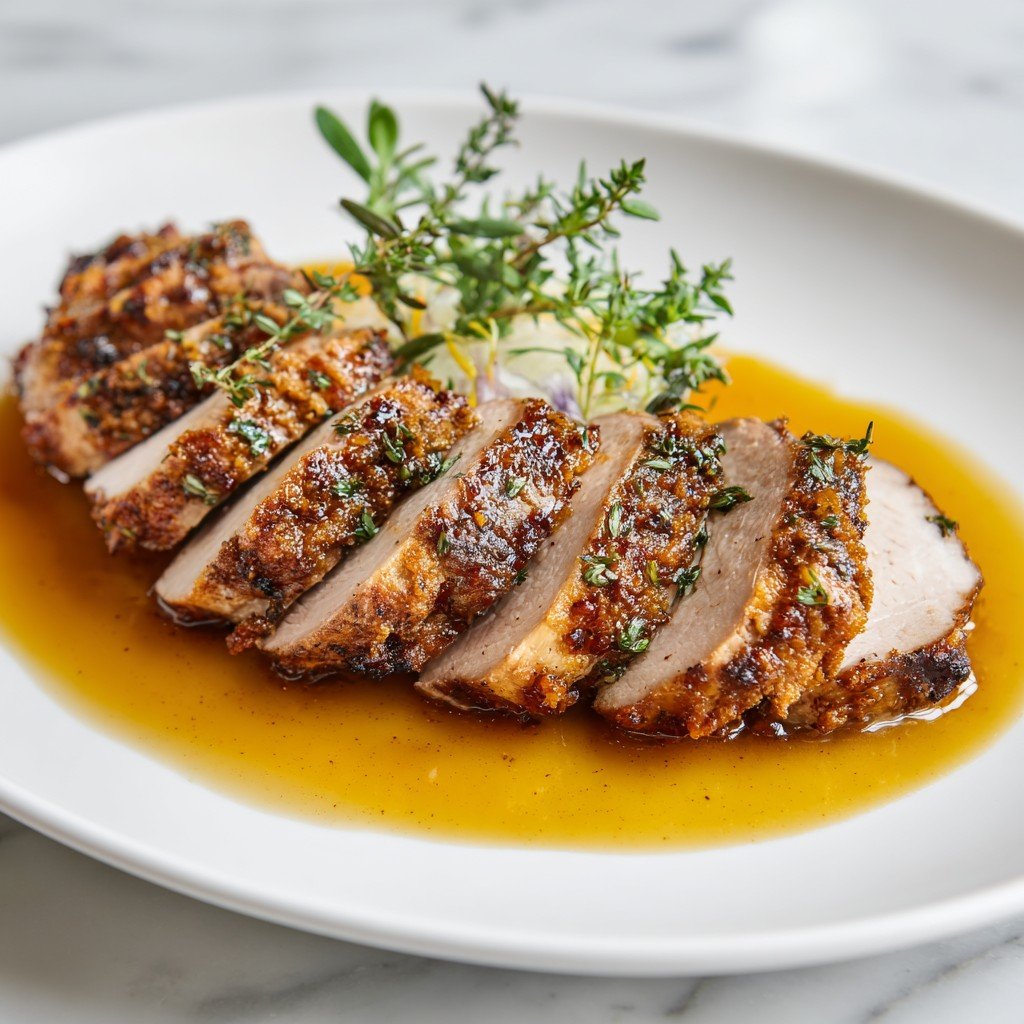 5-Hour Slow Cooker Apple Cider Pork Roast