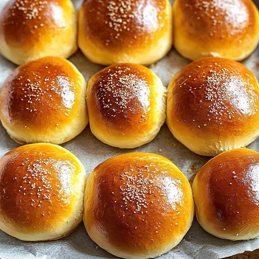 5-Ingredient Easy Homemade Bread for Beginners Hamburger Buns