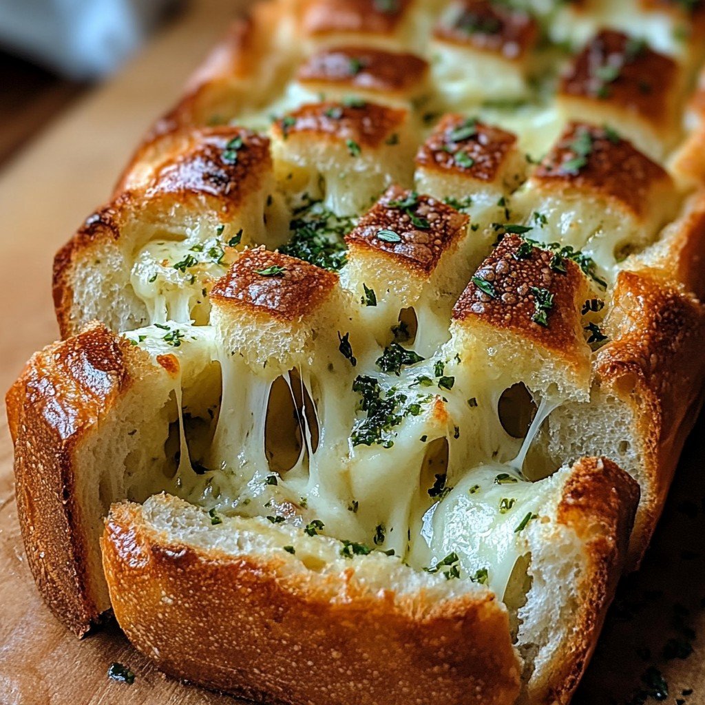 5-Ingredient Italian Herb Cheese Bread