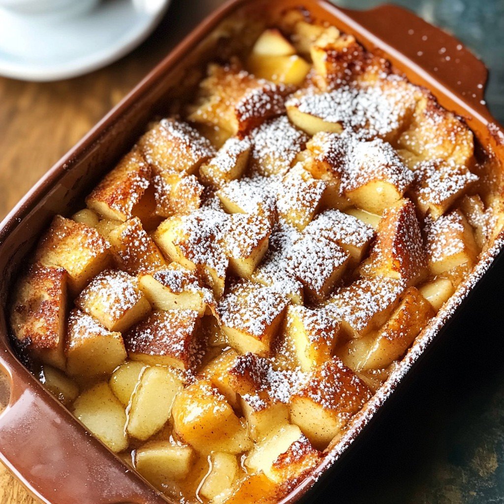 5-Star Apple Cinnamon French Toast Bake