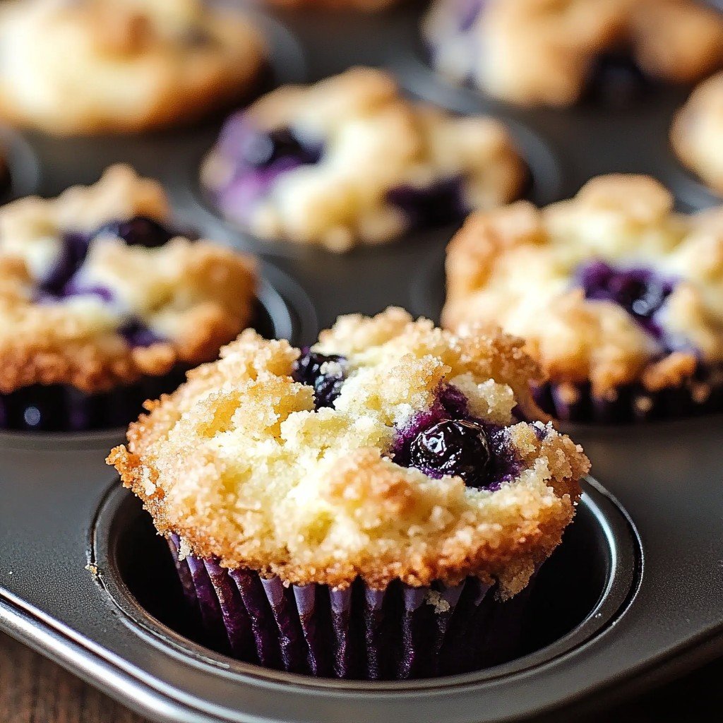 6-Ingredient Blueberry Cream Cheese Muffins Breakfast